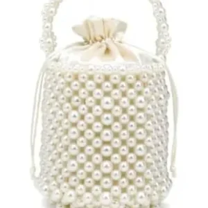 Pearls bead bag
