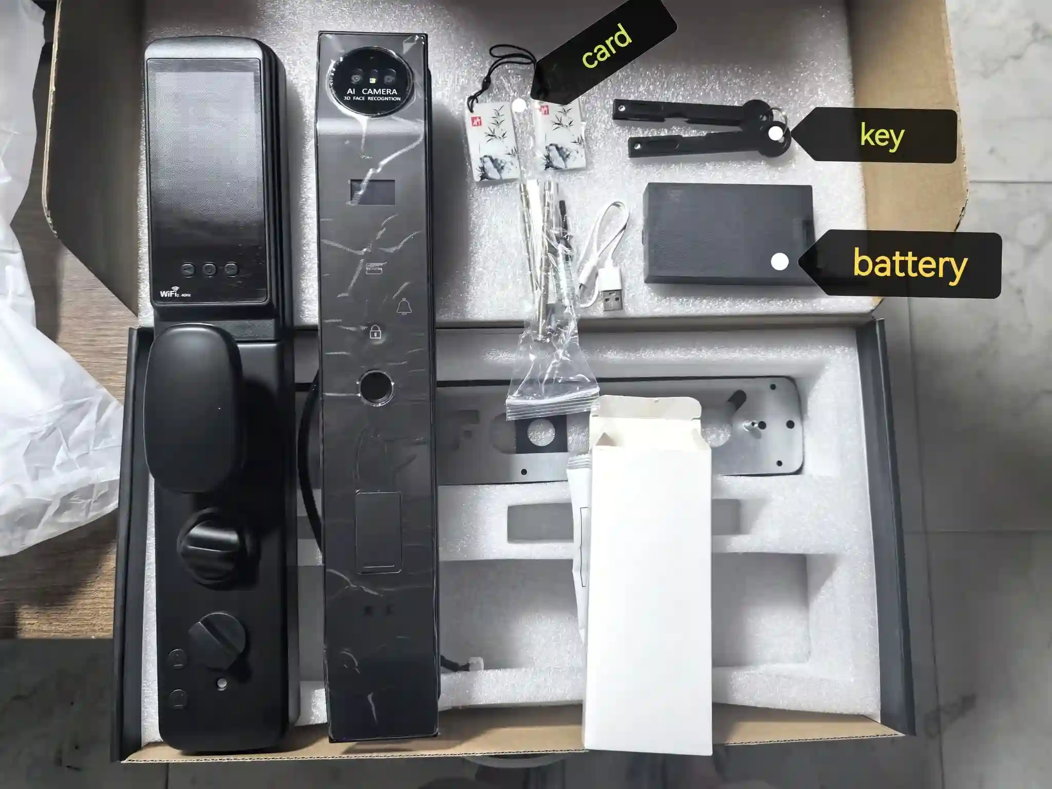 3D Face ID Automatic Smart lock-Z13 in Ghana - Image 2