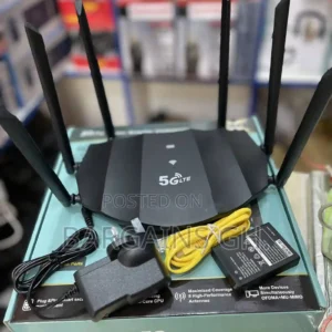 Wifi 6 5G Universal Router With Rechargeable Standby Battery