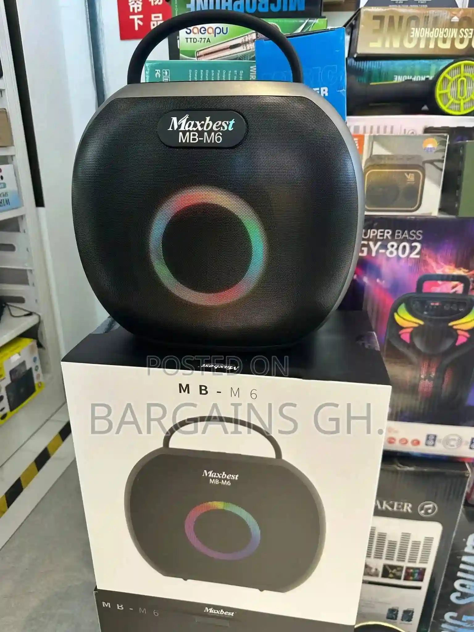 Maxbest Mb-M6 Super Bass Boombox